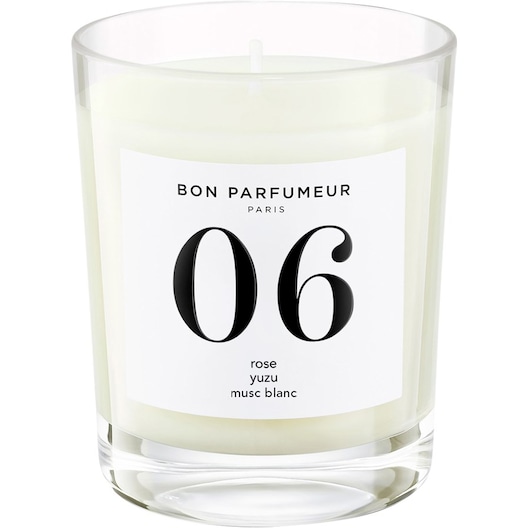 BON PARFUMEUR Stearinlys 06 Rose, Yuzu, Musc Blanc Duftlys Unisex 180 g