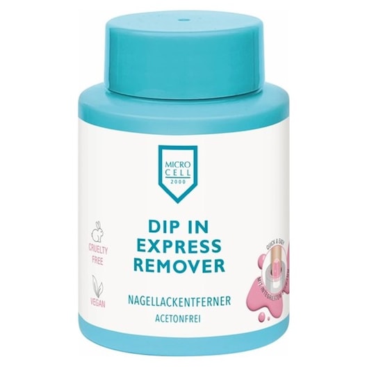 Micro Cell Neglepleje Dip In Express Remover Neglelakfjerner Female 75 ml
