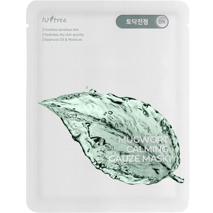 Isntree Maschera Mugwort Calming Gauze Mask