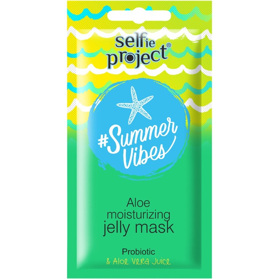 Selfie Project Summer Vibes Aloe Jelly Mask