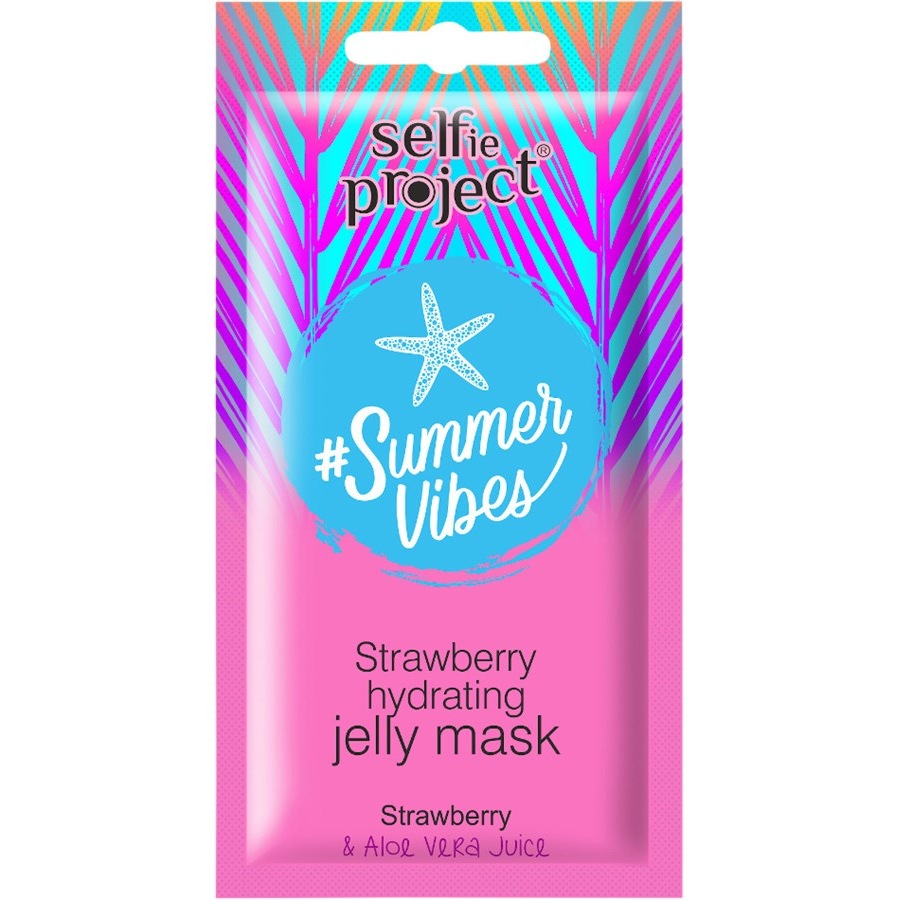 Selfie Project Summer Vibes Strawberry Jelly Mask