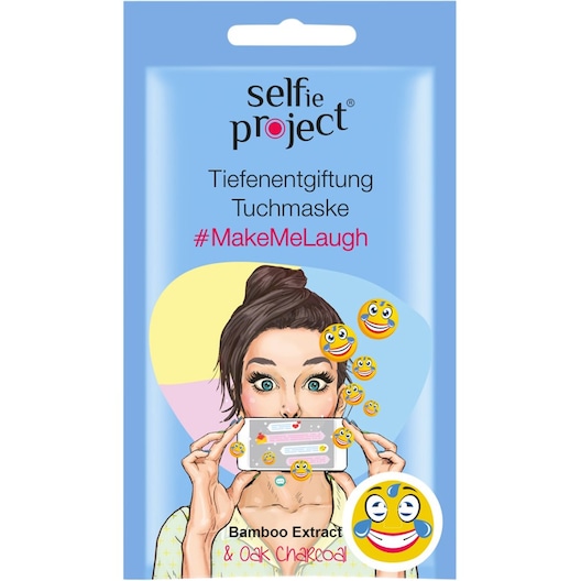 Selfie Project Gesichtsmasken #Make Me Laugh Reinigungsmasken Damen