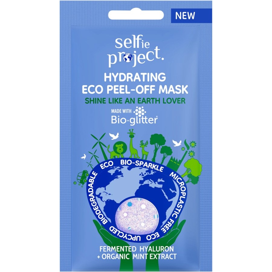 Selfie Project Eco Sparkle Maschera peel-off idratante #Shine like an Earth Lover