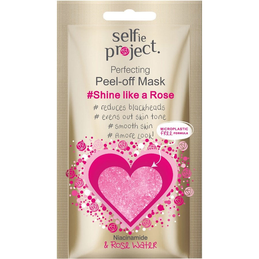 Selfie Project Maschere Peel-Off Maschera peel-off perfezionatrice #Shine like a Rose