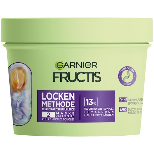 GARNIER Fructis Locken Methode Feuchtigkeitsauffüllende Haarmaske Haarkur Damen