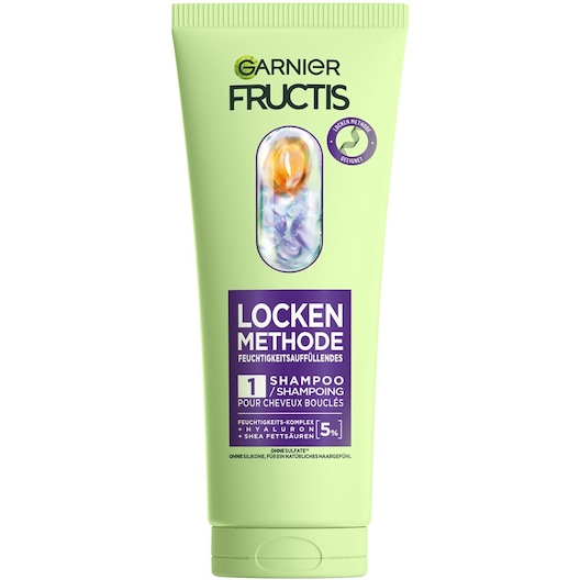 GARNIER Fructis Locken Methode Feuchtigkeitsauffüllendes Shampoo Damen 200 ml