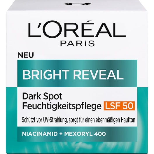 L’Oréal Paris Kollektion Bright Reveal Dark Spot Moisturising Care SPF50 50 ml (4.680,00 kr / 1 l)