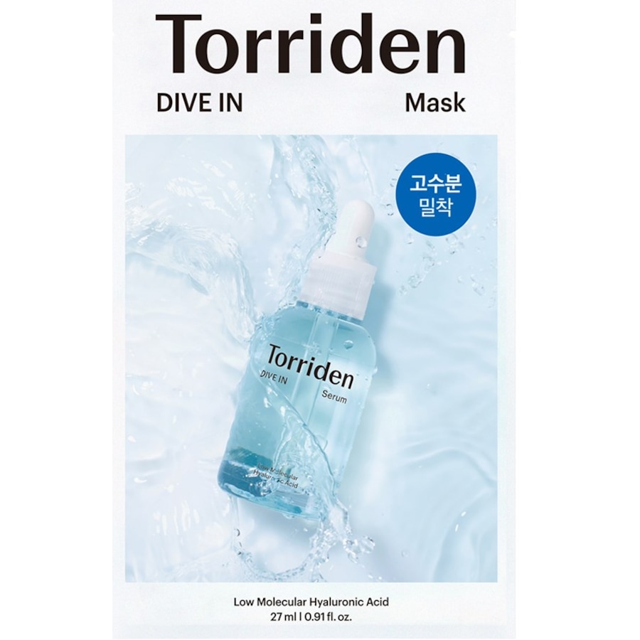 Torriden Dive In Low Molecular Maschera all'acido ialuronico