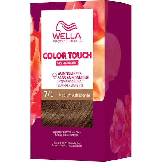 Wella Professionals Nuancer Color Touch Fresh-Up-Kit 7/1 Medium askeblond 130 ml