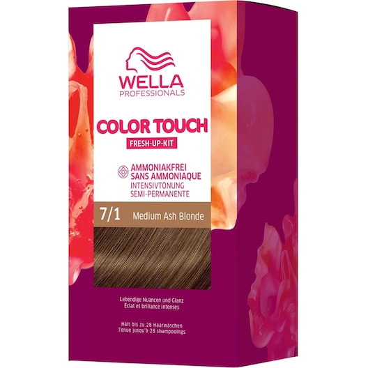 Wella Professionals Nuancer Color Touch Fresh-Up-Kit 7/1 Medium askeblond 130 ml