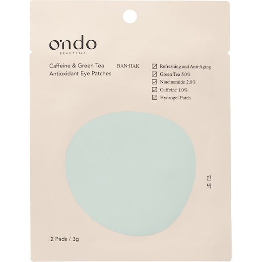 ONDO BEAUTY 36.5 Gesichtspflege Caffeine & Green Tea Antioxidant Eye Patches Augenmasken -pads Damen