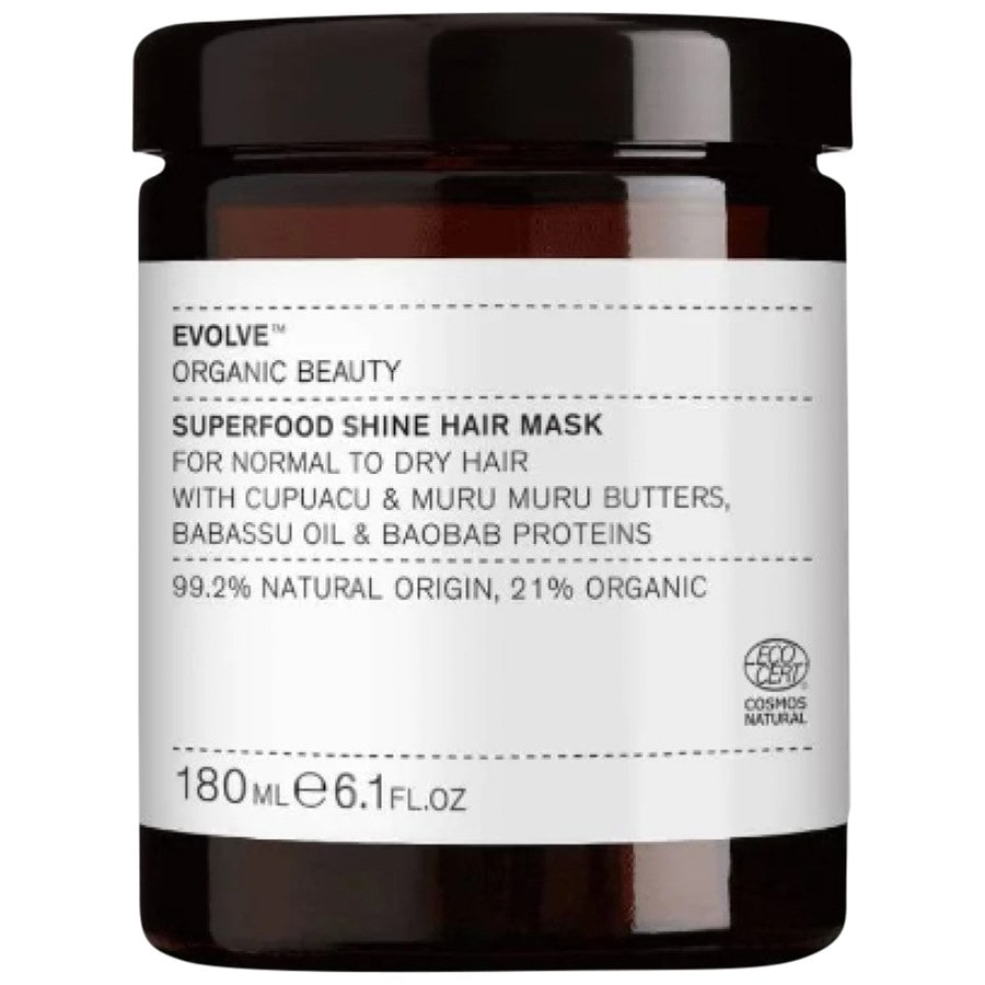 Evolve Organic Beauty Cura dei capelli Superfood Shine Hair Mask