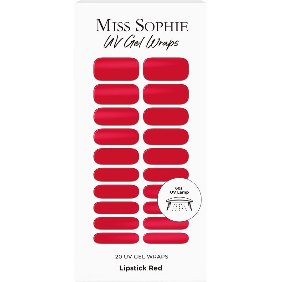 Miss Sophie Lamine per unghie UV Lipstick Red UV