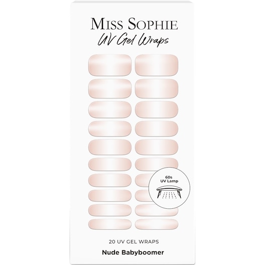 Miss Sophie Neglefolier UV Nude Babyboomer Neglestickers Female