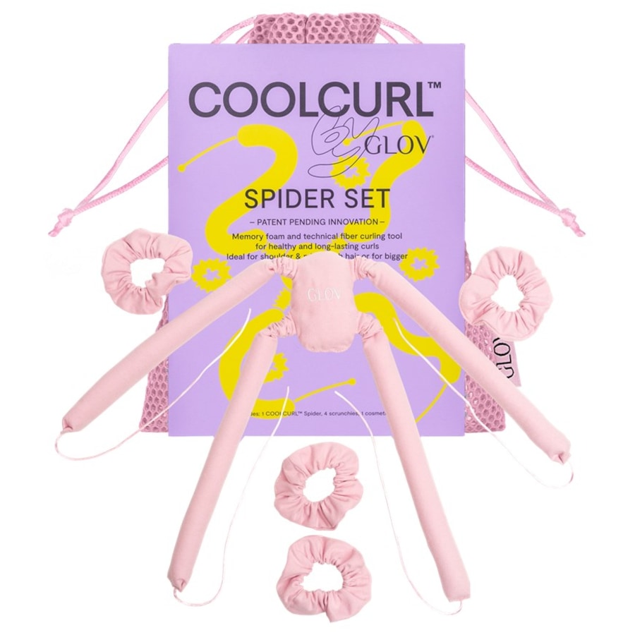 GLOV Spider Coolcurl™ Multi-Stab Hitzefreies Lockenwickler-Set