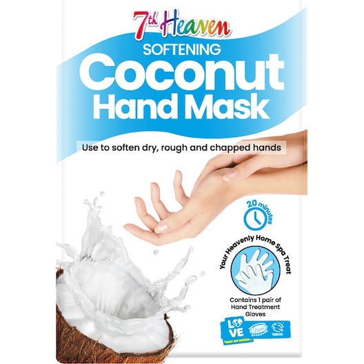 7th Heaven Håndmasker Masker af stof Coconut Hand Mask 1 Stk.