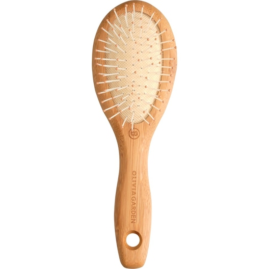 Olivia Garden Bamboo Touch Entwirrungsbürste aus Bambus mit genoppten Nylonborsten Detangler-Bürsten Damen