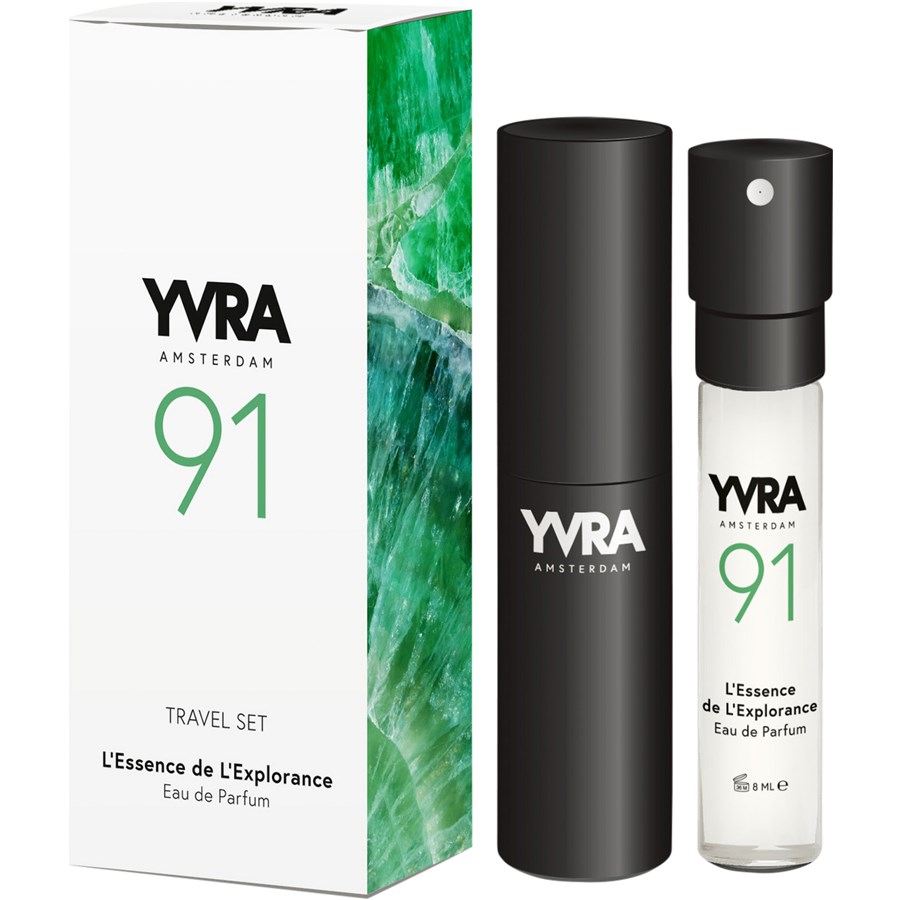 yvra - l'essence de l'explorance woda perfumowana 8 ml   zestaw