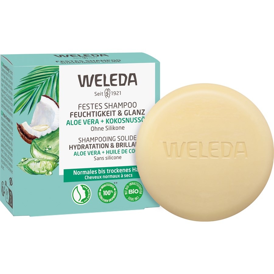 Weleda Shampoo Shampoo solido idratante e brillante