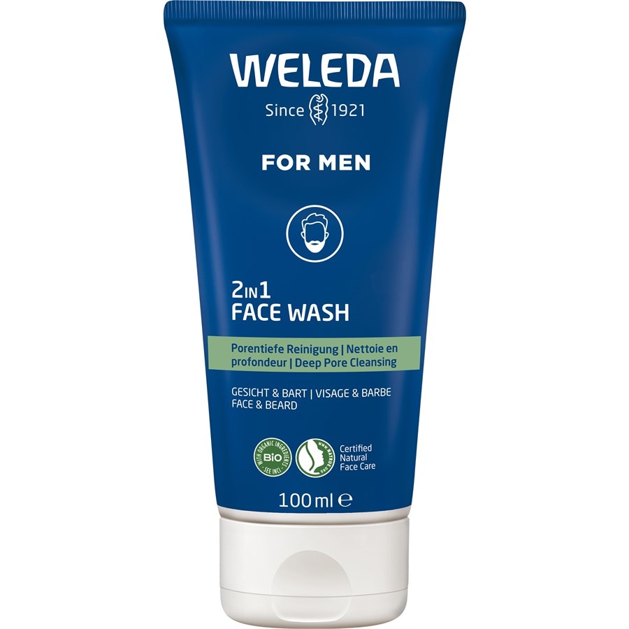 Weleda Pulizia del viso FOR MEN 2in1 Face Wash