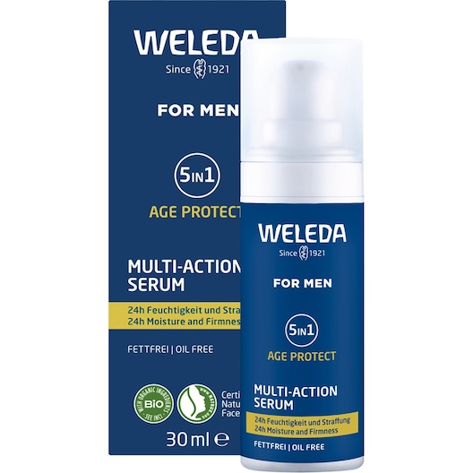 Weleda Feuchtigkeitspflege FOR MEN 5in1 Multi-Action Serum Feuchtigkeitsserum Herren