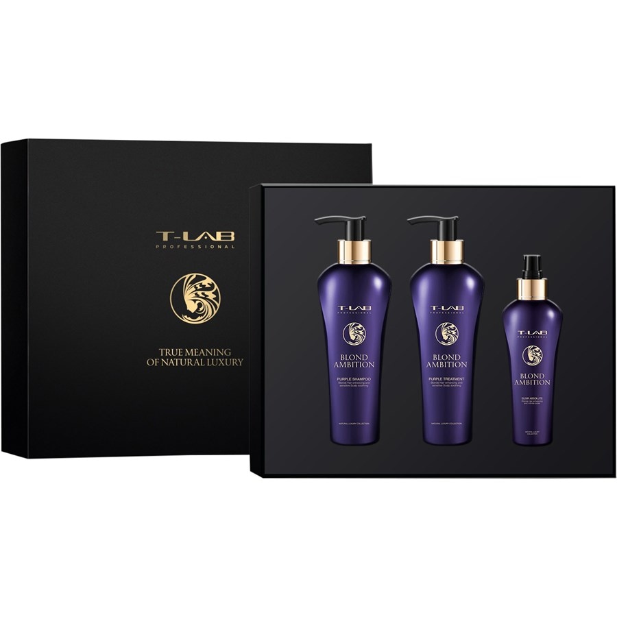 T-LAB Professional Blond Ambition Set di rituali per le bionde