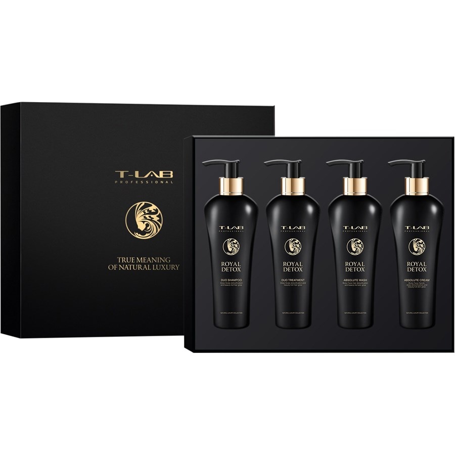 T-LAB Professional Royal Detox Set per tutto il corpo