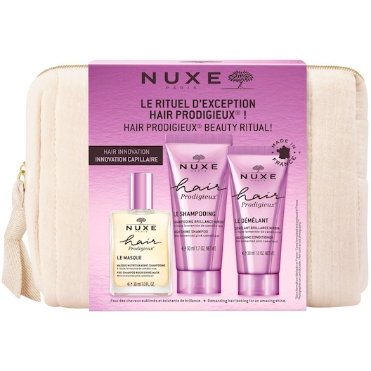 Nuxe Hårpleje Hair Prodigieux Le Rituel D´Exception Nourishing Pre-Shampoo Mask 30 ml + Shine Shampoo 50 Conditioner 1 Stk.