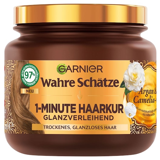 GARNIER Argan- & Camelia-Öl 1-Minute Haarkur Haarpflege Damen 340 ml