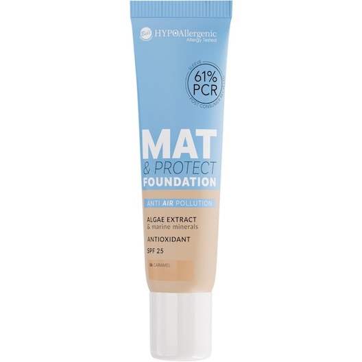 L’Oréal Paris Ansigtsmakeup Foundation Mat & Protect 06 Caramel 30 g (1.644,00 kr / 1 kg)