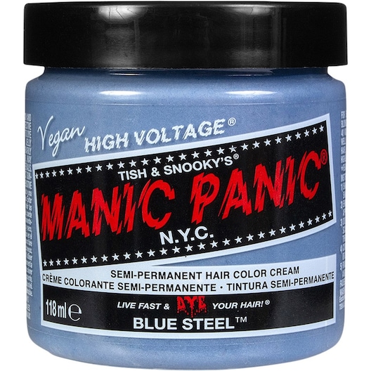 Photos - Hair Dye Manic Panic Manic Panic Blue Steel Unisex 118 ml