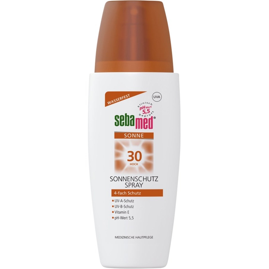 sebamed Sole e protezione Sistema di protezione solare a 4 livelli contro le scottature Spray di protezione solare SPF 30