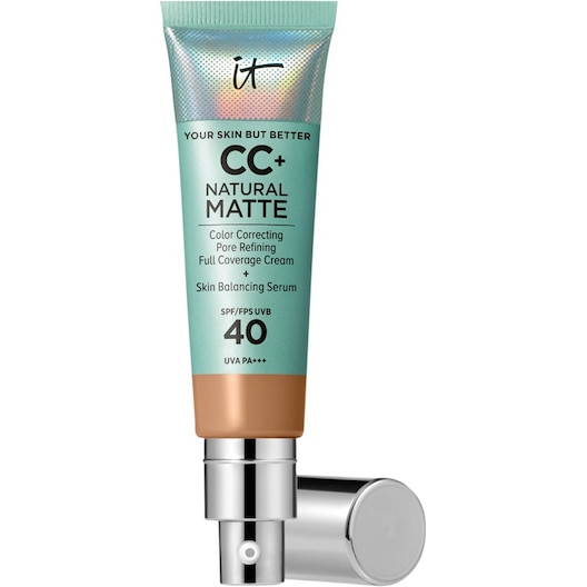 it Cosmetics Ansigtsmakeup Foundation Your Skin But Better CC+ Cream Natural Matte SPF 40 Tan 32 ml (9.094,00 kr / 1 l)