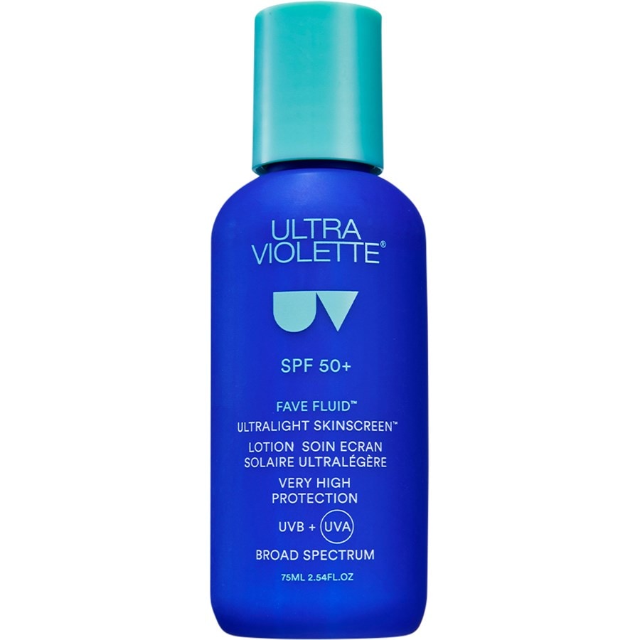 Ultra Violette Il volto Fave Fluid SPF50+ Lightweight Fragrance-Free Skinscreen