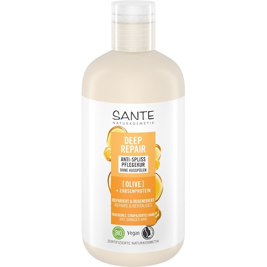 Sante Naturkosmetik Haarpflege Deep Repair Anti-Spliss Pflegekur Haarkur trockenes Haar Damen