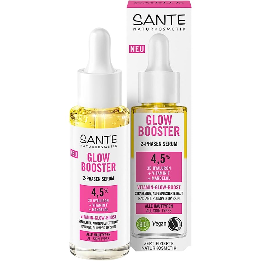 Sante Naturkosmetik Cura idratante Glow Booster Vitamin Serum