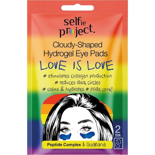 Selfie Project Ansigtspleje Øjenpleje #LoveIsLove Cloudy-Shaped Hydrogel Eye Pads 2 Stk.