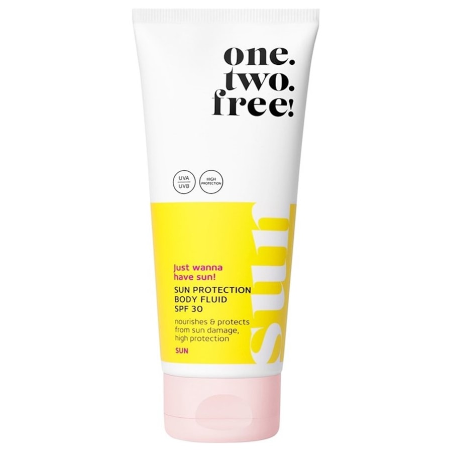 One.two.free Cura del sole Sun Protection Body Fluid SPF 30