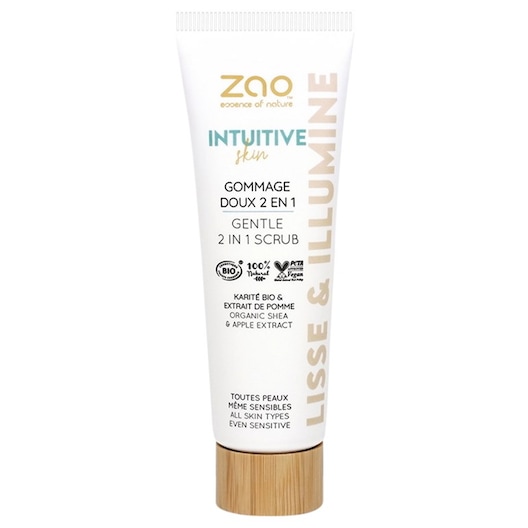 Zao Ansigtsrensning Gentle Scrub 2-in-1 Ansigtspeeling Unisex 50 ml