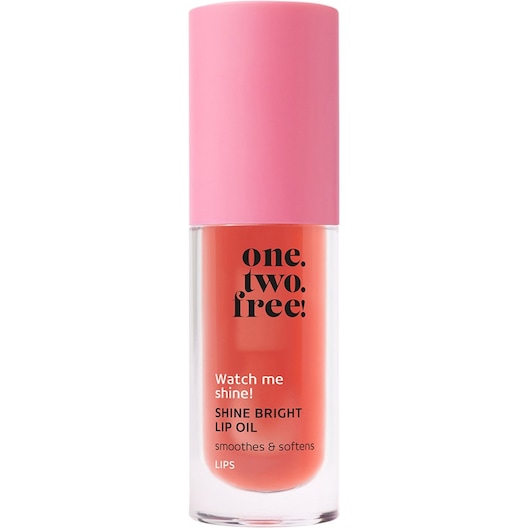 One.two.free! Ansigtspleje Shine Bright Lip Oil Læbeolie Female 5 ml