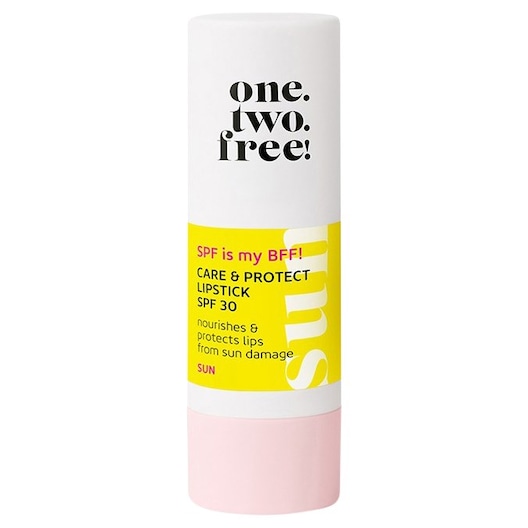 One.two.free! Solpleje Care & Protect Lipstick SPF 30 Læbepomade Unisex 4,3 g