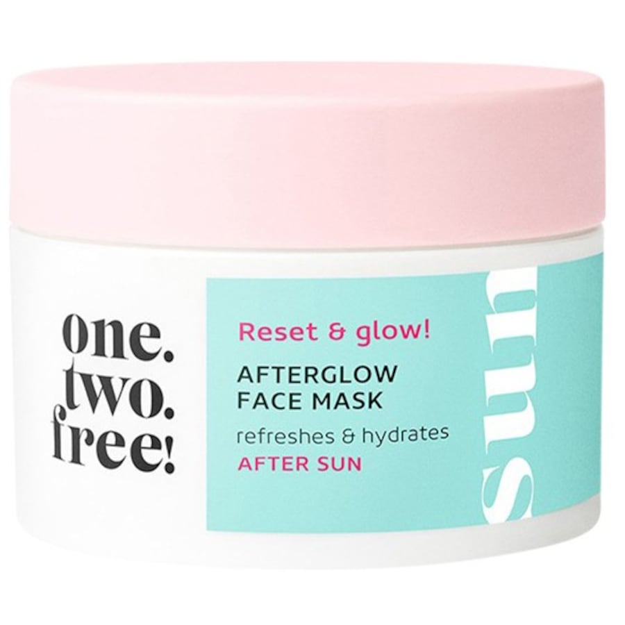 One.two.free Cura del sole Afterglow Face Mask