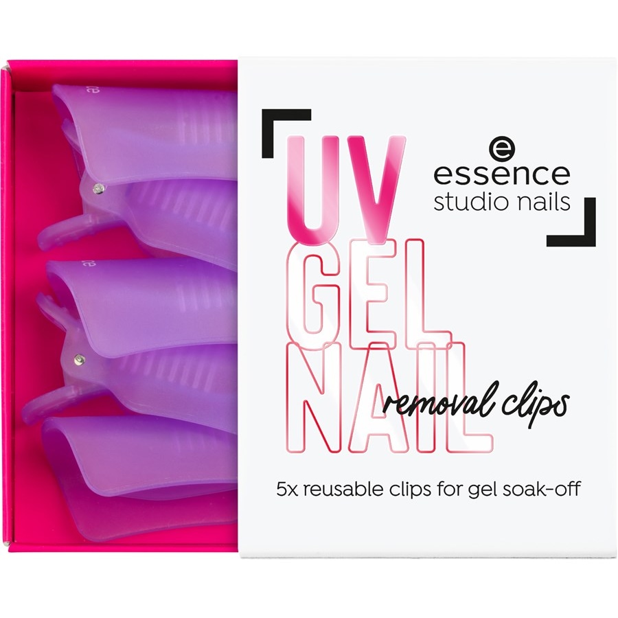 Essence Studio Nails UV GEL NAIL Clip di rimozione