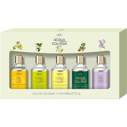 4711 Acqua Colonia Lime & Nutmeg Miniature-sæt Parfumesæt til mænd Unisex 8 ml
