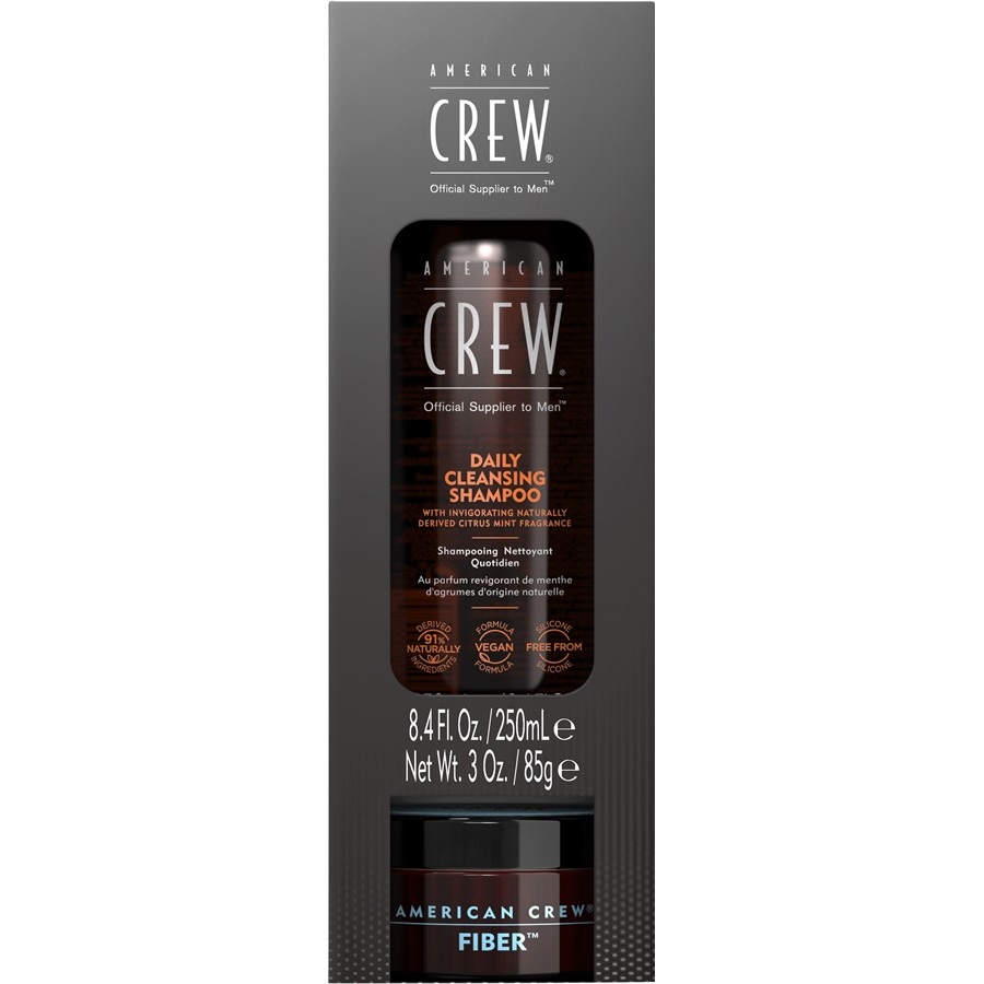 American Crew Cura dei capelli e del corpo Fiber Duo Set