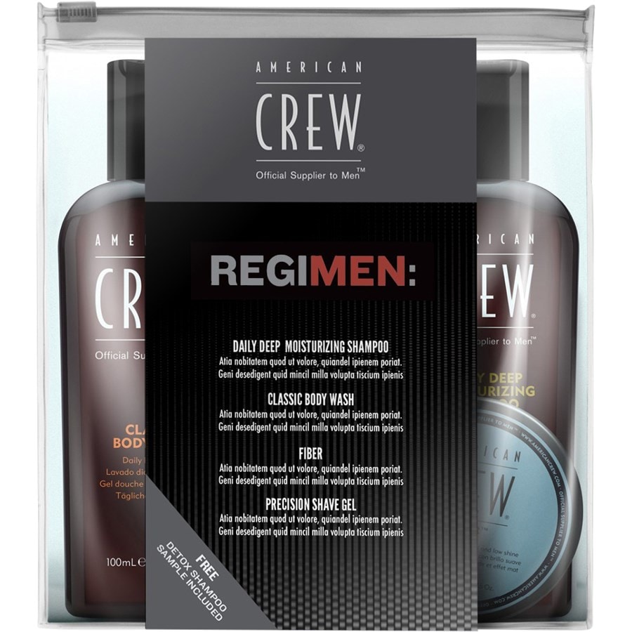 American Crew Cura dei capelli e del corpo Kit da viaggio