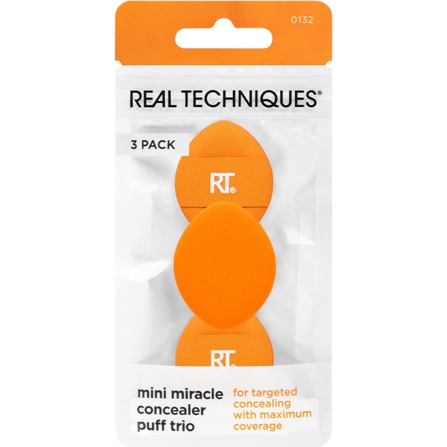 Real Techniques Sponge Sets Mini Miracle Concealer Puff Trio