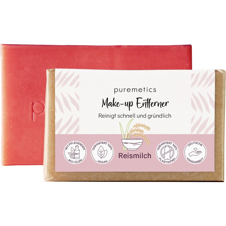 puremetics Natural soaps Sapone struccante al latte di riso