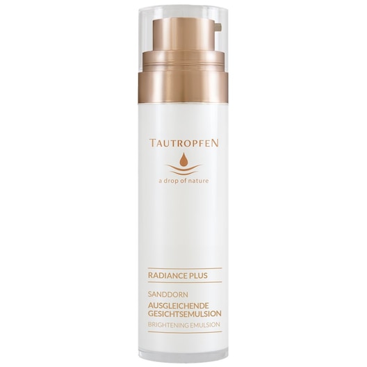 TAUTROPFEN Radiance Plus Ausgleichende Gesichtsemulsion Feuchtigkeitscreme Damen