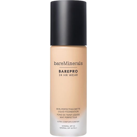 bareMinerals Ansigts-make-up Foundation BAREPRO® 24HR Wear Skin-Perfecting Matte Liquid Foundation Mineral SPF 20 Fair 10 Warm 30 ml (11.933,00 kr / 1 l)